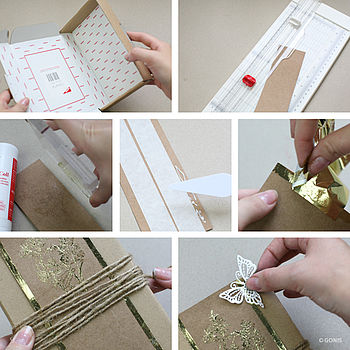 "Geschenkverpackung Upcycling"