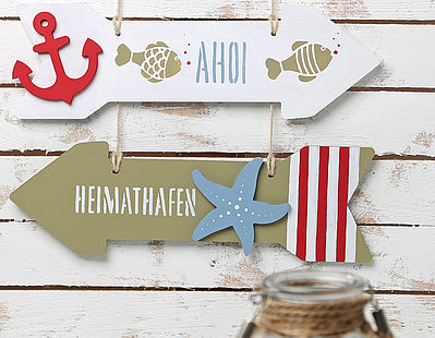 Maritimier Wegweiser