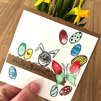 :fixed: Osterkarte gestaltet mit Patscholino